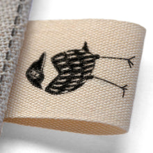 Charger l'image dans la galerie, 20mm Etiquettes en coton de écru personnalisé à coudre deluxe haute qualité 100 pièces