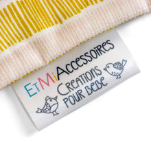 Load image into Gallery viewer, 40mm Personalized white satin textile clothing labels 100 pcs