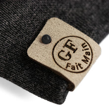 Afbeelding in Gallery-weergave laden, Étiquettes en suédine doublé molleton beige personnalisées