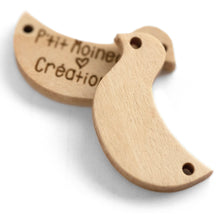 Afbeelding in Gallery-weergave laden, houten vogeltjes labels