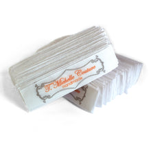 Afbeelding in Gallery-weergave laden, Printed fabric labels, custom cotton labels
