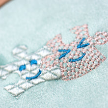 Charger l'image dans la galerie, Motif broderie puzzle deux pieces, Fichier conception de broderie puzzle, Fichier conception machine à broder puzzle, Mignon puzzle design