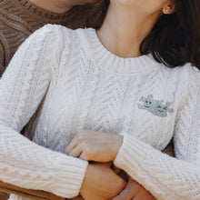 Charger l'image dans la galerie, Motif broderie puzzle deux pieces, Fichier conception de broderie puzzle, Fichier conception machine à broder puzzle, Mignon puzzle design