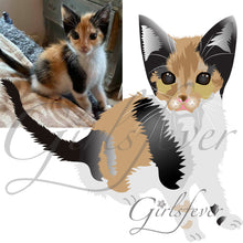 Afbeelding in Gallery-weergave laden, Verander jouw foto of logo in kleurrijke vectorafbeelding, vectoriseer jouw tekening, foto en logo's