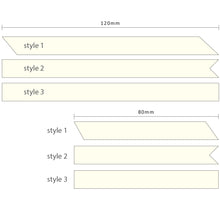 Charger l'image dans la galerie, 10mm Étiquettes en satin avec logo en satin personnalisé à coudre lot de 100 pièces