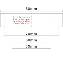 Charger l'image dans la galerie, 17mm Etiquettes en satin personnalisé à coudre BEIGE, GRIS CLAIR ou ROSE haute qualité lot de 100 pièces