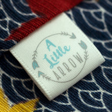 Charger l'image dans la galerie, 20mm white satin textile labels, 20mm étiquettes textiles en satin blanc