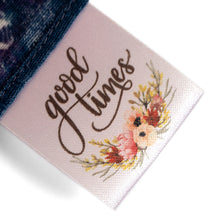 Charger l'image dans la galerie, 25mm ruban en satin rose simple face personnalisable