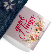 Charger l'image dans la galerie, 25mm Gepersonaliseerde enkelzijdig roze satijnen lint