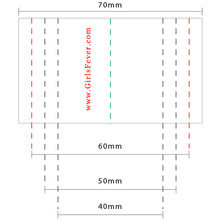 Load image into Gallery viewer, 40mm Personalized white satin textile clothing labels 100 pcs