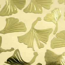 Charger l'image dans la galerie, ginkgo leafs metallic gold stickers