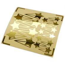 Charger l'image dans la galerie, vallende ster goud folie sticker