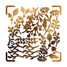 Charger l'image dans la galerie, Bladvormige elementen goudfolie stickers