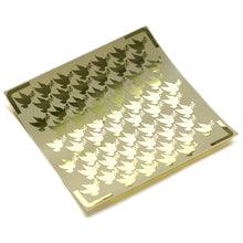 Charger l'image dans la galerie, Peace pigeon peace dove metallic gold sticker