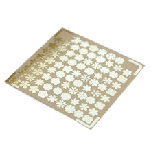 Charger l'image dans la galerie, autocollants de fleurs en feuille d'or