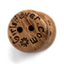 Charger l'image dans la galerie, Boutons en bois personnalisés 15mm
