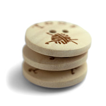 Charger l'image dans la galerie, Bouton en bois personnalisé