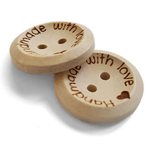 Charger l'image dans la galerie, 20mm houten knopen personalisieren