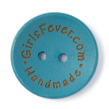Afbeelding in Gallery-weergave laden, Boutons en bois de 23 mm avec votre propre nom