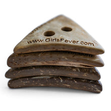 Charger l'image dans la galerie, Bouton coco matières naturelles avec logo personnalisé