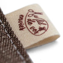 Charger l'image dans la galerie, 20mm Etiquettes en coton de écru personnalisé à coudre deluxe haute qualité 100 pièces
