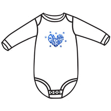 Afbeelding in Gallery-weergave laden, Barboteuse bébé manches longues personnalisable
