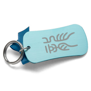 Porte clef en métal avec photo gravée, Porte clé personnalisable, Photo famille personnalisée, Porte-bonheur