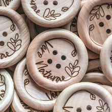 Afbeelding in Gallery-weergave laden, Boutons en bois personnalisés 30 mm
