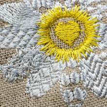 Afbeelding in Gallery-weergave laden, Motif broderie marguerite, Conception de broderie marguerite en dentelle, Fichier conception machine à broder marguerite
