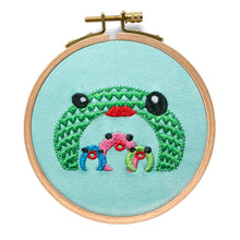 Load image into Gallery viewer, Momy monster protecting her kids machine embroidery file, mother&#39;s day design for sweatshirt, hardworking mom with kids design
