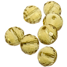 Afbeelding in Gallery-weergave laden, Fire-polished glass faceted rondelle 6x7mm transparante honing
