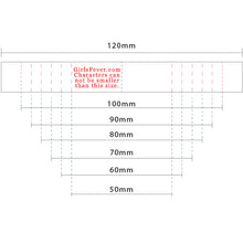 Load image into Gallery viewer, 15mm Personalized white satin textile clothing labels 100 pcs
