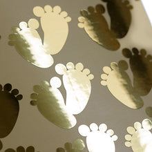Load image into Gallery viewer, newborn feet stickers, autocollants de pieds nouveau-nés
