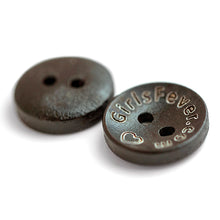 Charger l&#39;image dans la galerie, 15mm boutons en bois personnalisable avec prénom
