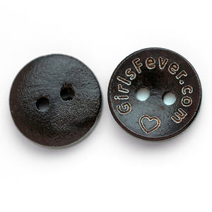 boutons en bois personnalisable FAIT MAIN