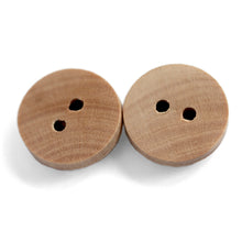 Charger l&#39;image dans la galerie, Boutons en bois avec logo personnalisé lot de 100 Pièces
