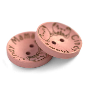 cat face buttons, visage de chat sur les boutons,